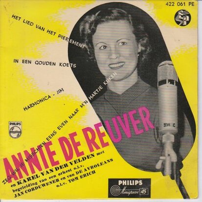Annie de Reuver - Het Lied Van Het Pierement (EP) (Vinylsingle)