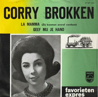 Corry Brokken - La Mamma + Geef mij je hand (Vinylsingle)