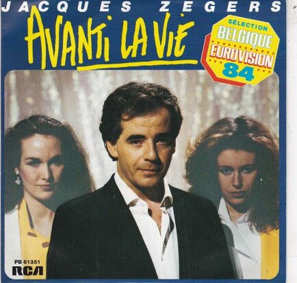 Jacques Zegers - Avanti la vie + Des etoiles dans le coeur (Vinylsingle)