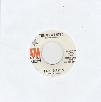 Jan Davis - The Unwanted + Guitar Star (Vinylsingle)