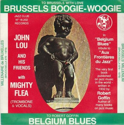 John Lou - Brussels Boogie Woogie + Belgium Blues (Vinylsingle)