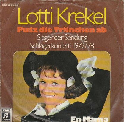 Lotti Krekel - Putz Die Tranchen Ab + En Mama (Vinylsingle)