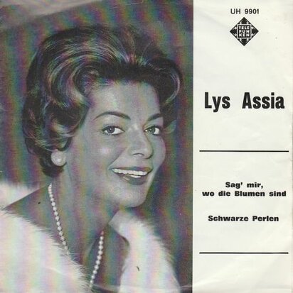 Lys Assia - Sag' Mir, Wo Die Blumen Sind + Schwarze Perlen (Vinylsingle)
