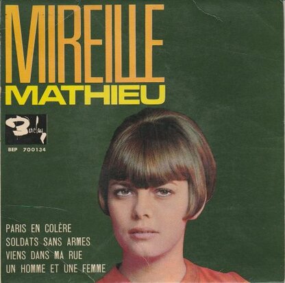 Mireille Mathieu - Paris En Colere (EP) (Vinylsingle)
