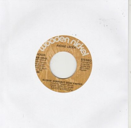 Richie Lecea - Slowin' Down But Goin' Faster + The Season Of The Mist (Vinylsingle)
