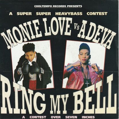 Monie Love - Ring my bell + (upper cut mix) (Vinylsingle)
