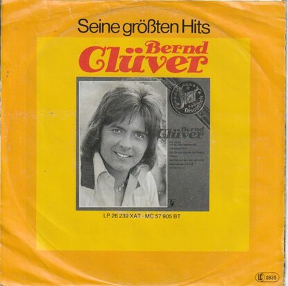 Bernd Cluver - Blue Guitar + Gib Mir Deine Hand (Vinylsingle)