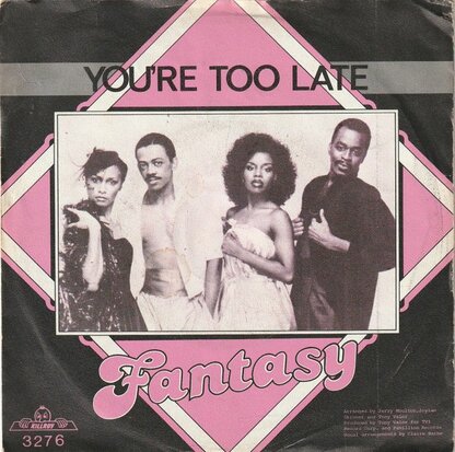 Fantasy - You're Too Late + (Instrumental Version) (Vinylsingle)