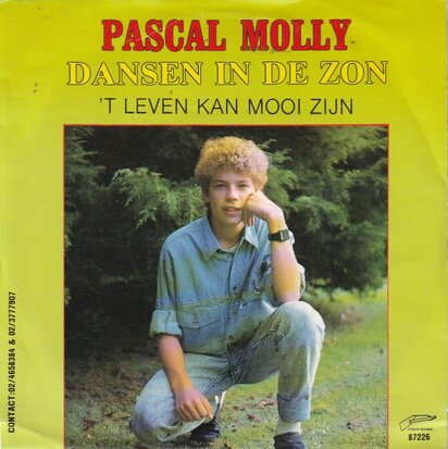 Pascal Molly - Dansen In De Zon + ?t Leven Kan Mooi Zijn (Vinylsingle)