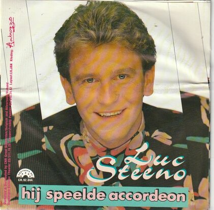 Luc Steeno - Hij Speelde Accordeon + (Instrumentaal) (Vinylsingle)