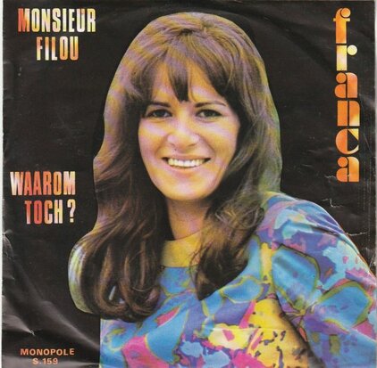 Franca - Monsieur Filou + Waarom Toch ? (Vinylsingle)