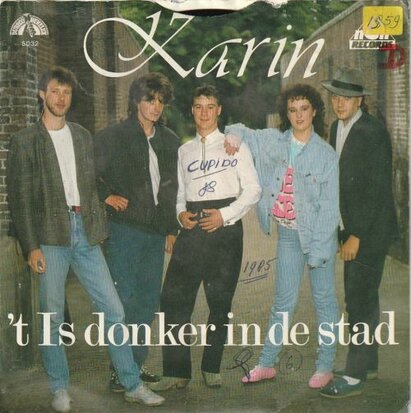 Karin - 't is donker in de stad + Jij (Vinylsingle)