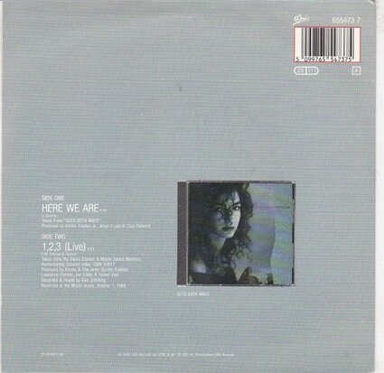 Gloria Estefan - Here we are + 1.2.3 (live) (Vinylsingle)