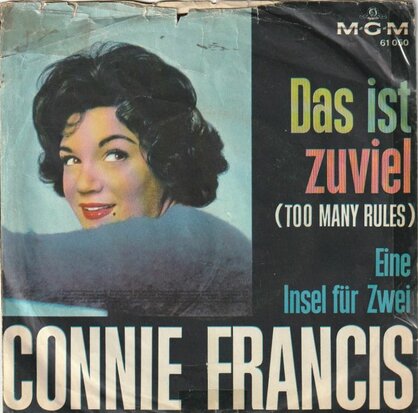 Conny Francis - Eine insell fur zwei + Das ist zuviel (Vinylsingle)