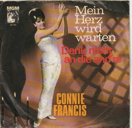 Conny Francis - Mein hertz wird warten + Denk nicht an die and're (Vinylsingle)