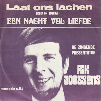 Rik Joossens - Laat ons lachen + Een nacht vol liefde (Vinylsingle)
