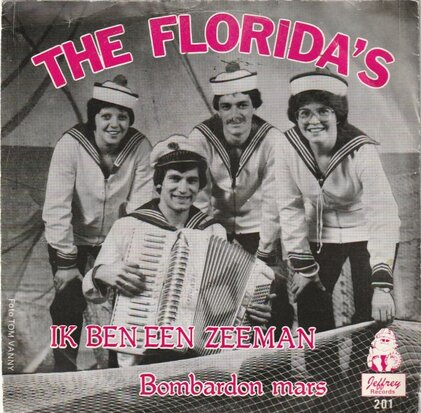 Florida's - Ik ben een zeeman + Bomnardon mars (Vinylsingle)
