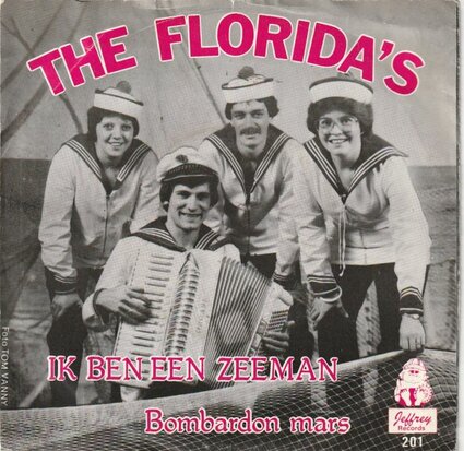 Florida's - Ik ben een zeeman + Bomnardon mars (Vinylsingle)