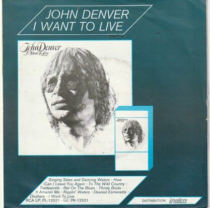 John Denver - It Amazes Me + Druthers (Vinylsingle)