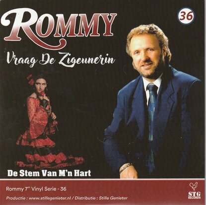 Rommy - Vraag De Zigeunerin + De Stem Van M'n Hart (Vinylsingle)