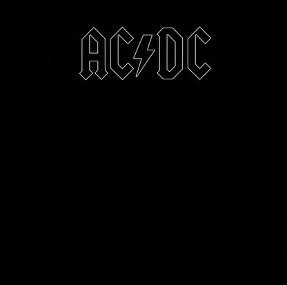 AC/DC - BACK IN BLACK -BLACK AND WHITE- (Vinyl LP)