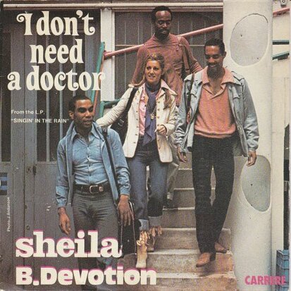 Sheila B. Devotion - I don't need a doctor + Hotel de la plage (Vinylsingle)