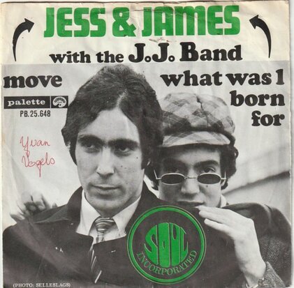 Jess & James - Move + What was I born for (Vinylsingle)