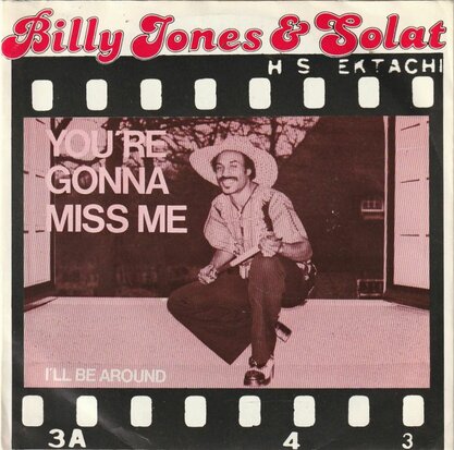 Billy Jones - You're Gonna Miss Me + I'll Be Around (Vinylsingle)