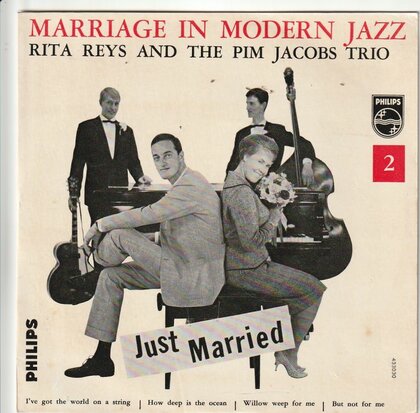 Rita Reys & Pim Jacobs Combo - Marriage In Modern Jazz 2 (EP) (Vinylsingle)