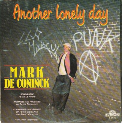 Mark De Coninck - Ik Hou Van Je + Another Lonely Day (Vinylsingle)