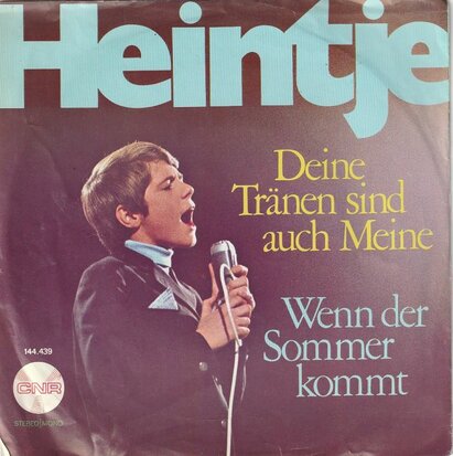 Heintje - Deine tranen sind auch meine + Wenn der sommer. (Vinylsingle)