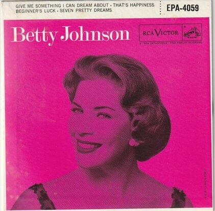 Betty Johnson - Betty Johnson (EP) (Vinylsingle)