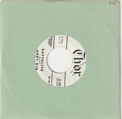 Andy Dio - Sattelite + Rough And Bold (Vinylsingle)