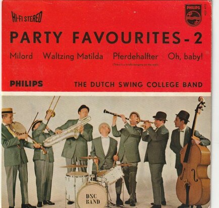 Dutch Swing College Band - Party Favourites 2 (EP) (Vinylsingle)