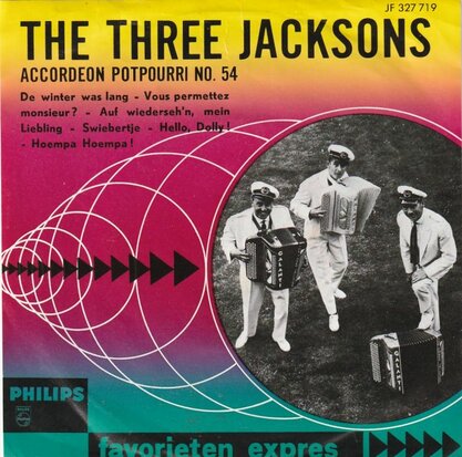 Three Jacksons - Accordeon potpourri nr 54 (Vinylsingle)