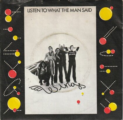 Paul McCartney & Wings - Listen to what the man said + Love in song (Vinylsingle)