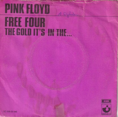 Pink Floyd - Free Four + The gold it's in the? (Vinylsingle)