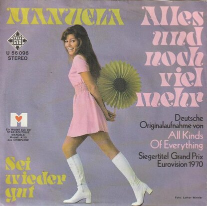 Manuela - Alles und noch viel mehr + Sei wieder gut (Vinylsingle)