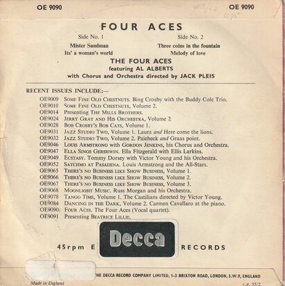 Four Aces - Four Aces (EP) (Vinylsingle)