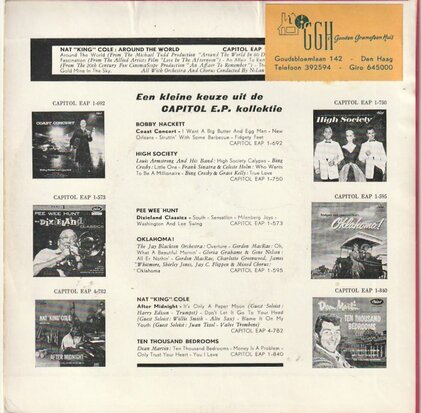Nat King Cole - Around the world (EP) (Vinylsingle)