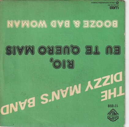 Dizzy Man's Band - Rio + Booze & Bad woman (Vinylsingle)