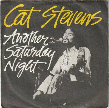 Cat Stevens - Another saturday night + Home in the sky (Vinylsingle)