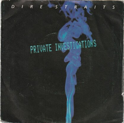 Dire Straits - Private investigations + Badges posters? (Vinylsingle)