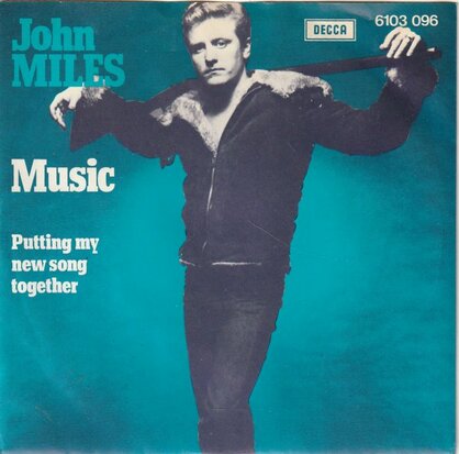 John Miles - Music + Putting my new song together (Vinylsingle)