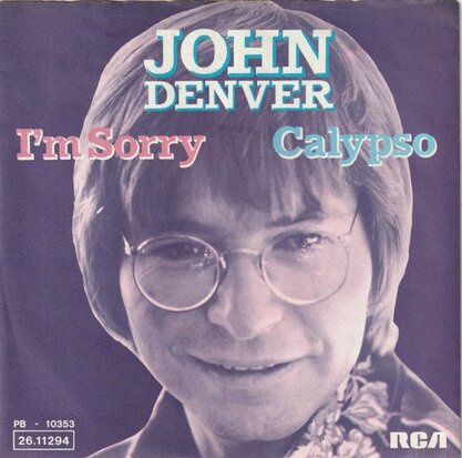 John Denver - Calypso + I'm sorry (Vinylsingle)
