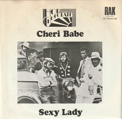 Hot Chocolate - Cheri Babe + Sexy lady (Vinylsingle)
