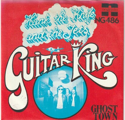 Hank the Knife - Guitar king + Ghost town (Vinylsingle)