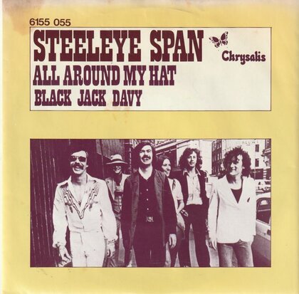 Steeleye Span - All around my hat + Black jack Davy (Vinylsingle)