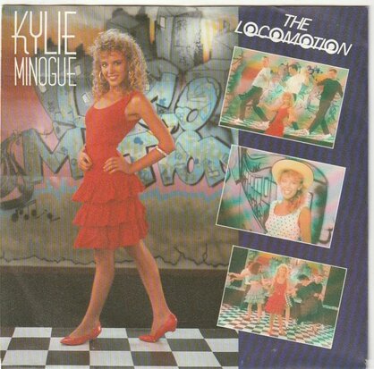Kylie Minogue - The locomotion + I'll still be loving you (Vinylsingle)