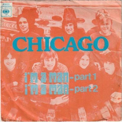 Chicago - I'm a man + (part II) (Vinylsingle)